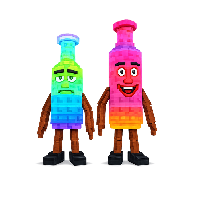 Ketchuru and Musturu Rainbow