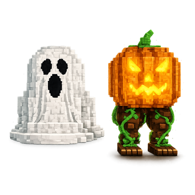 Spooky and Pumpky