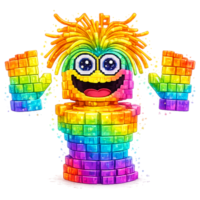 Spaghetti Tualetti Rainbow