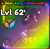 Bear King Unlocked SHINY & REQUIEM thumbnail 1